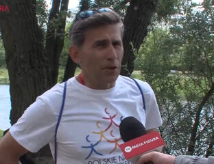 Robert Korzeniowski na Pikniku Olimpijskim