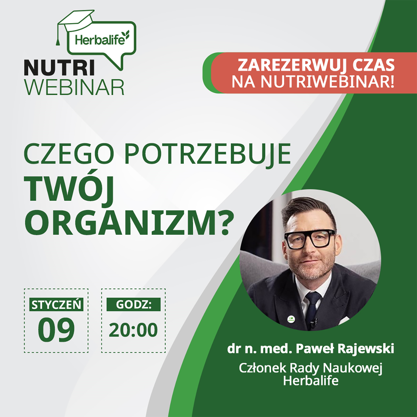 Czego potrzebuje Twój organizm?